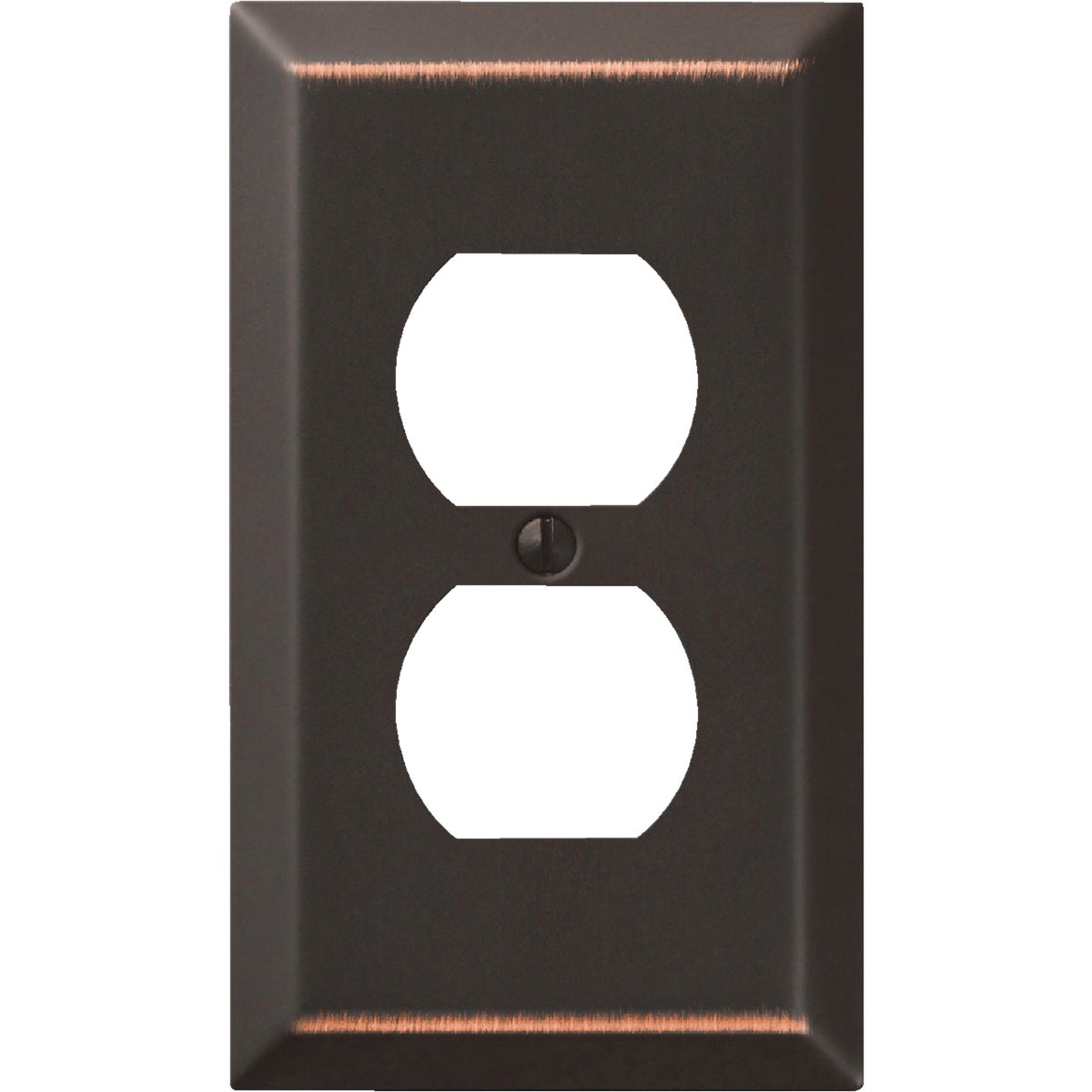 Amerelle Stamped Steel Outlet Wall Plate