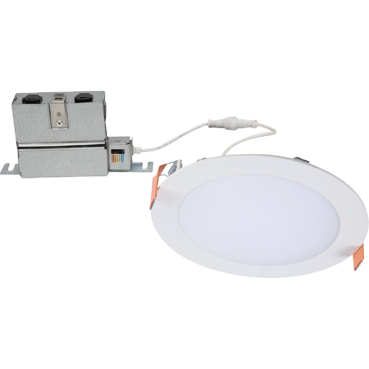 Halo 6 In. Retrofit Selectable Color Temperature Ultra Thin LED Recessed Light Kit, 1100 Lm.