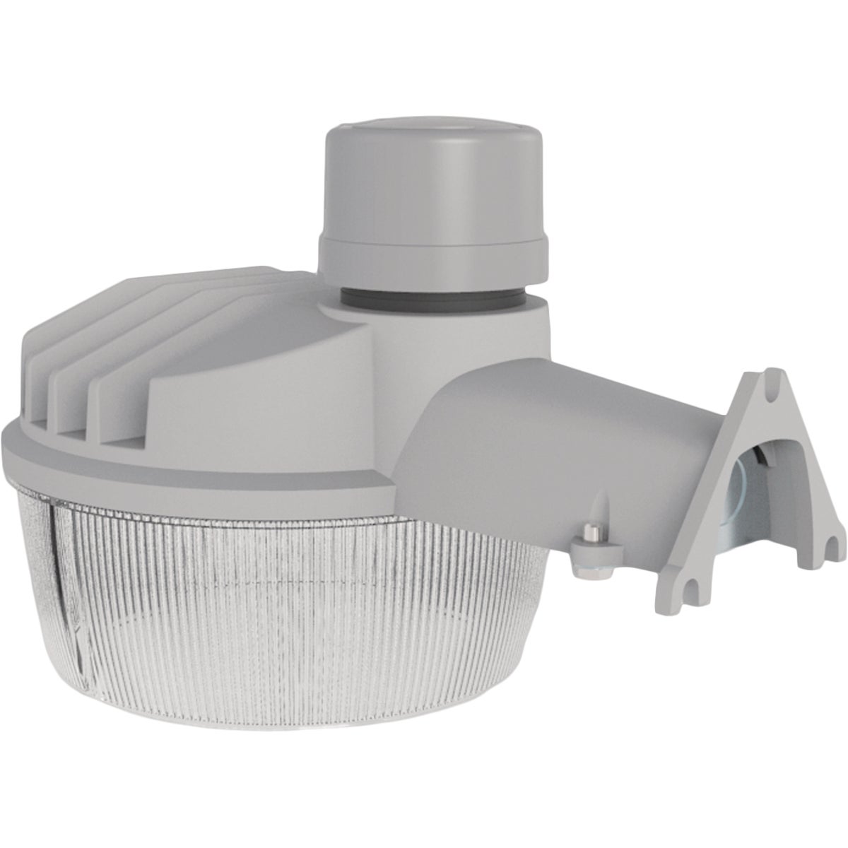 Halo Gray Dusk To Dawn LED Outdoor Area Light Fixture, 10,000 Lm.