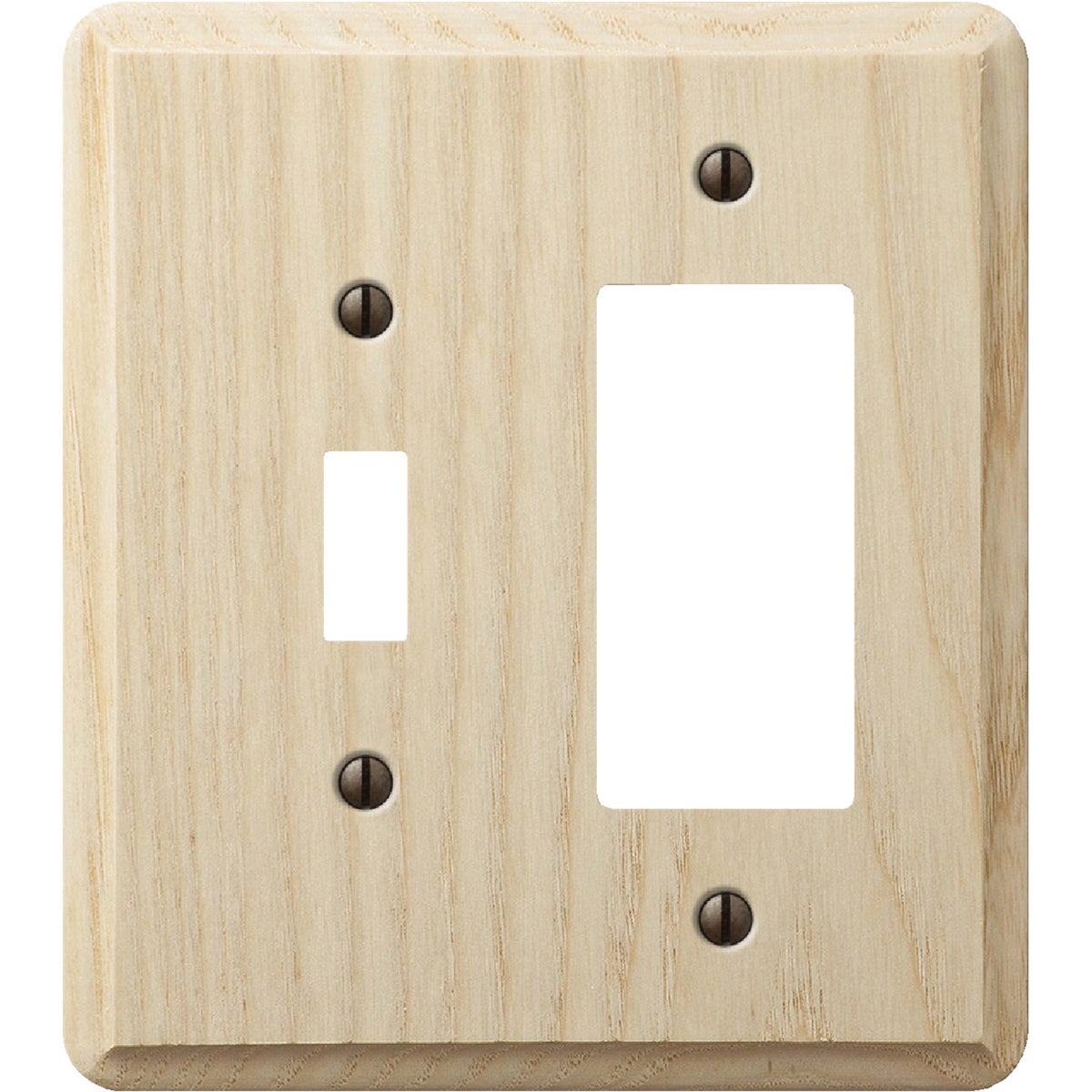 Amerelle Wood Combination Wall Plate