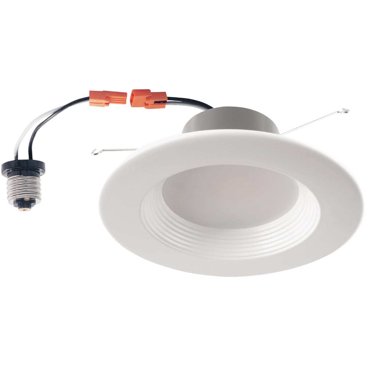 5 In./6 In. Retrofit IC Rated White LED CCT Tunable Downlight with Baffle Trim, 1100 Lm.