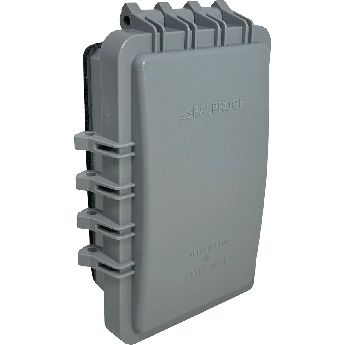 Southwire 18-In-1 Single Gang Non-Metallic Multi-Use Gray Weatherproof Cover