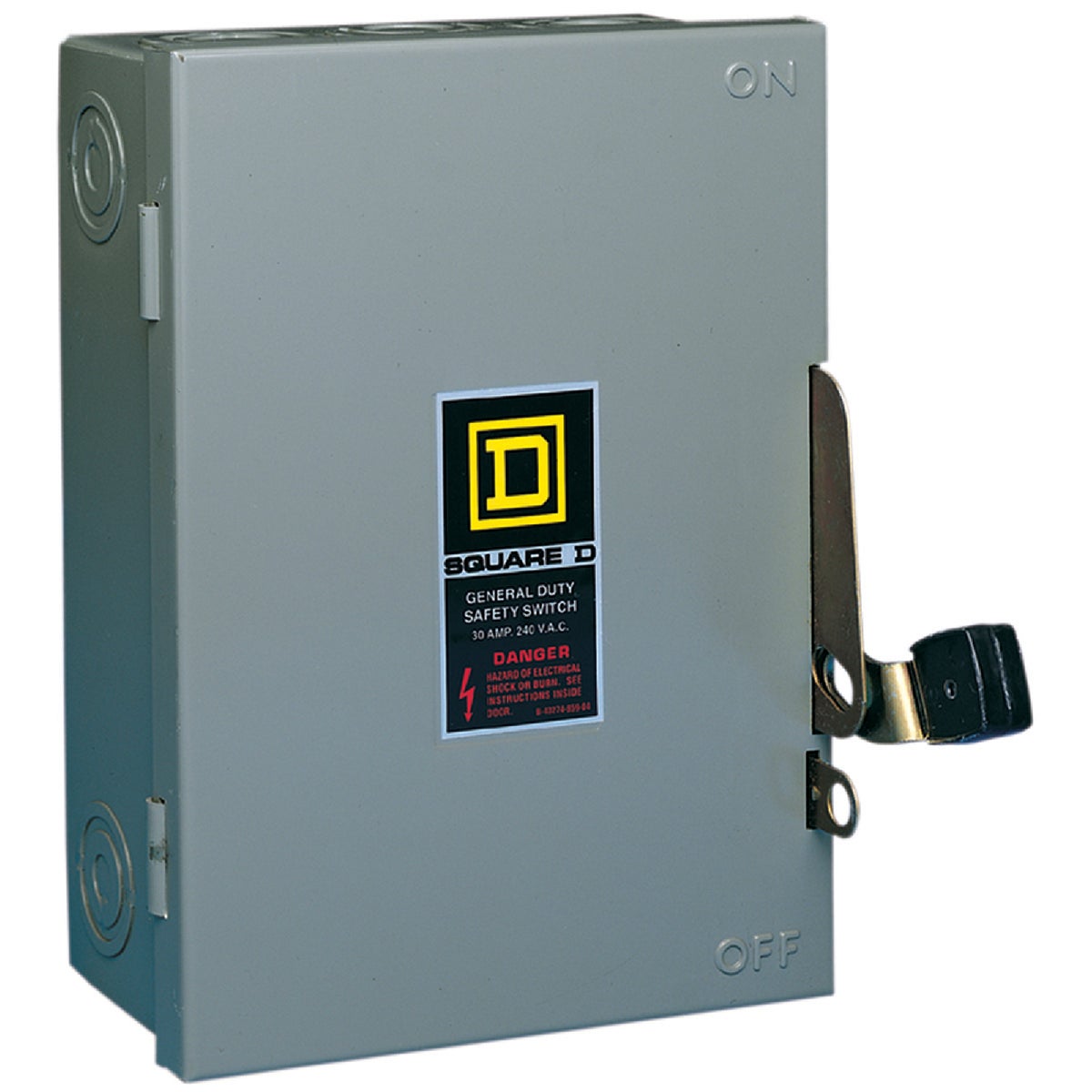 Square D Fusible Safety Switch With Neutral