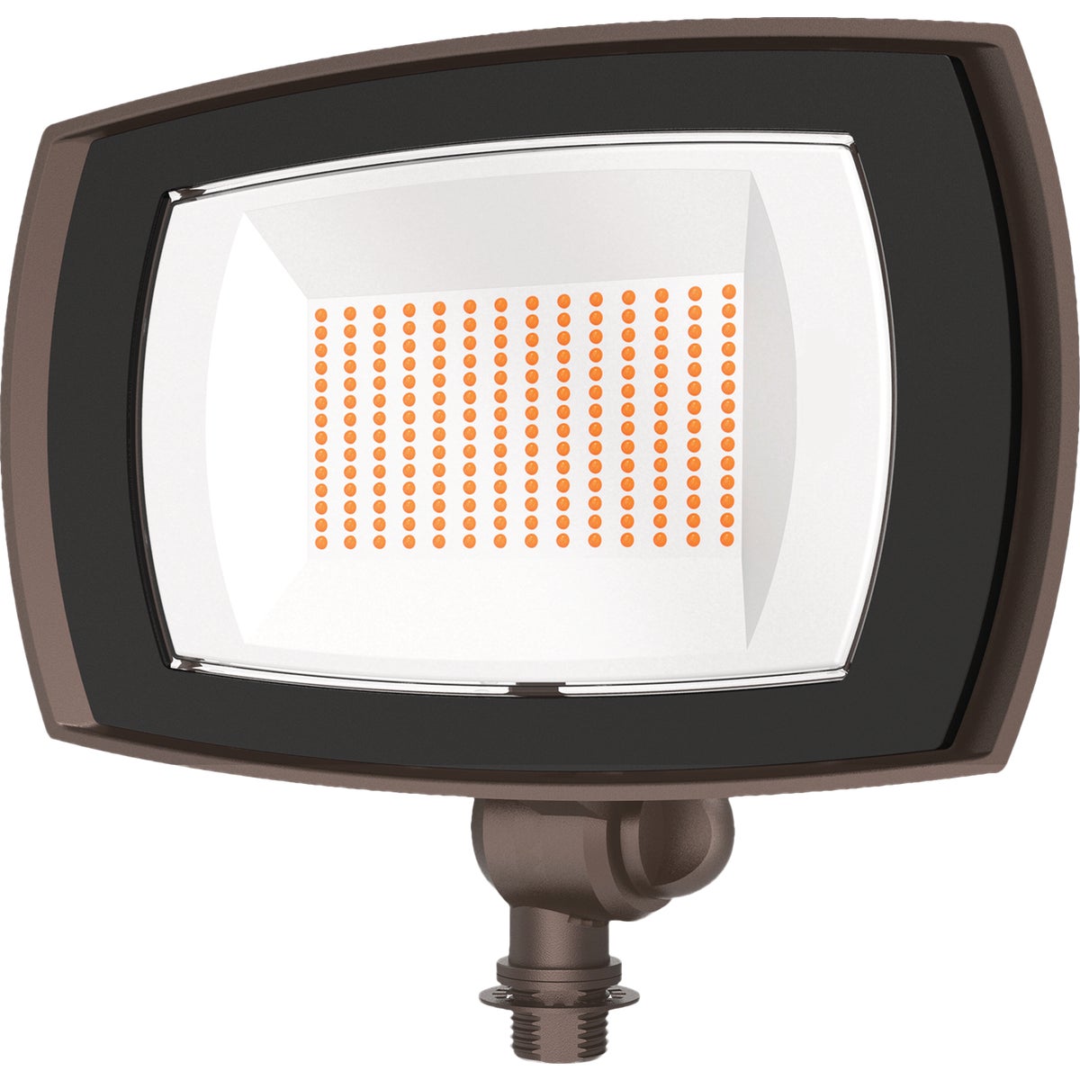 Halo 200W Equivalent, 3300 Lm. Bronze 4000K LED Floodlight Fixture
