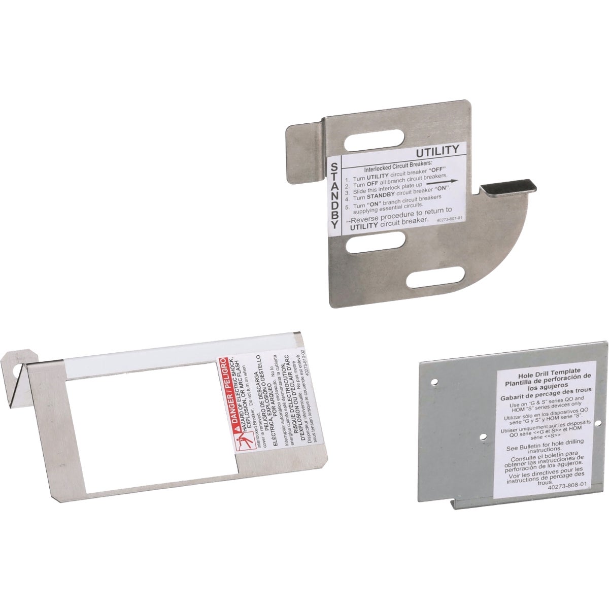 Square D Homeline Indoor Generator Interlock Kit