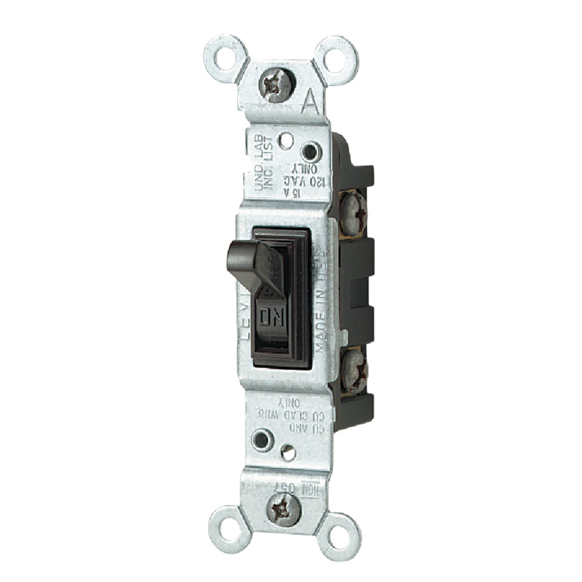 Leviton Contractor Toggle Single Pole Switch