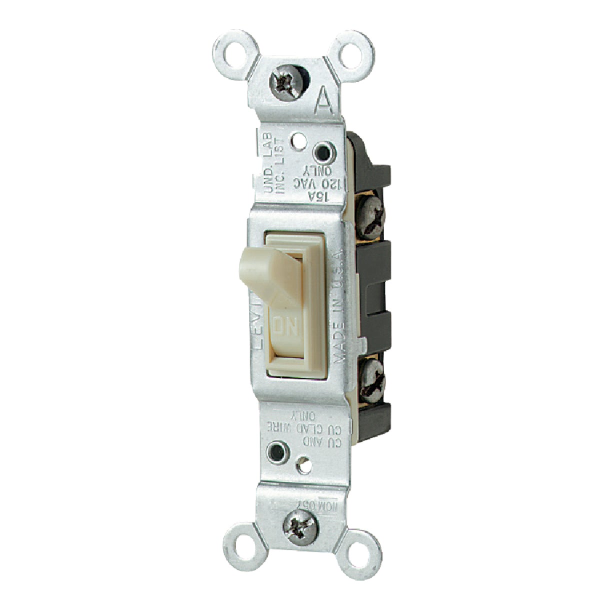 Leviton Contractor Toggle Single Pole Switch