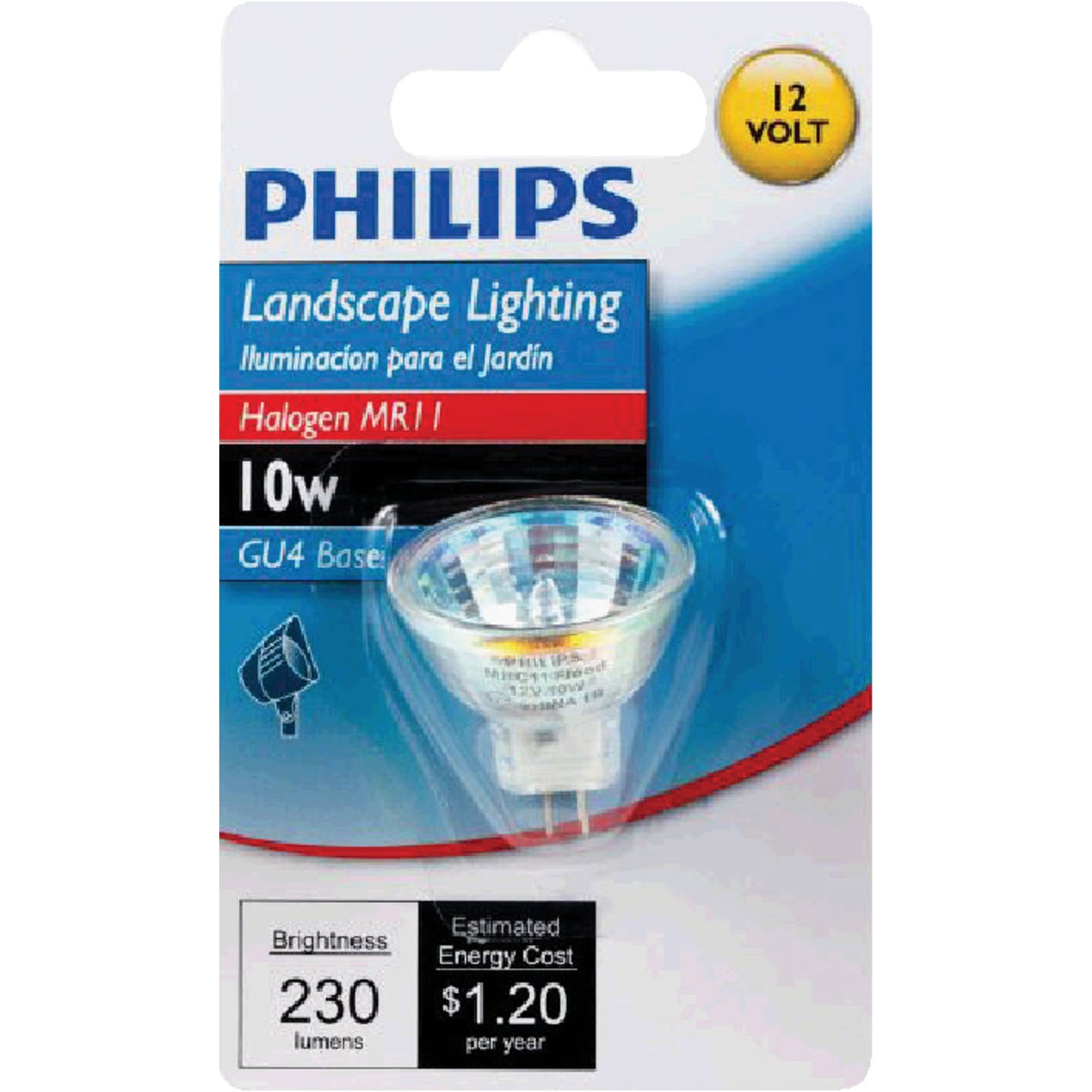 Philips MR11 Halogen Floodlight Light Bulb