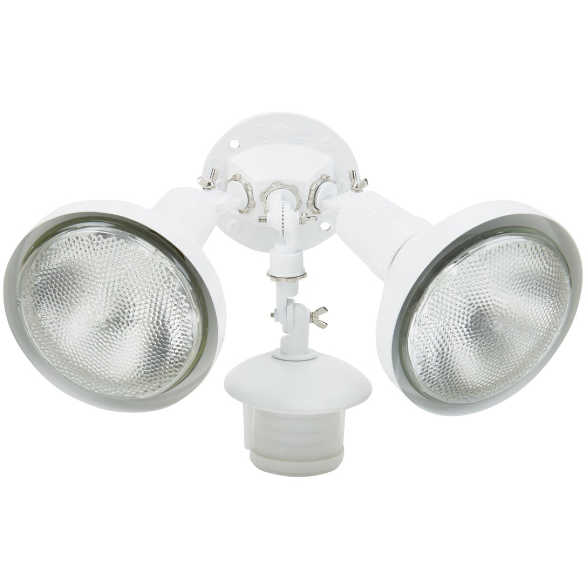 180-Degree Incandescent Motion Floodlight Fixture