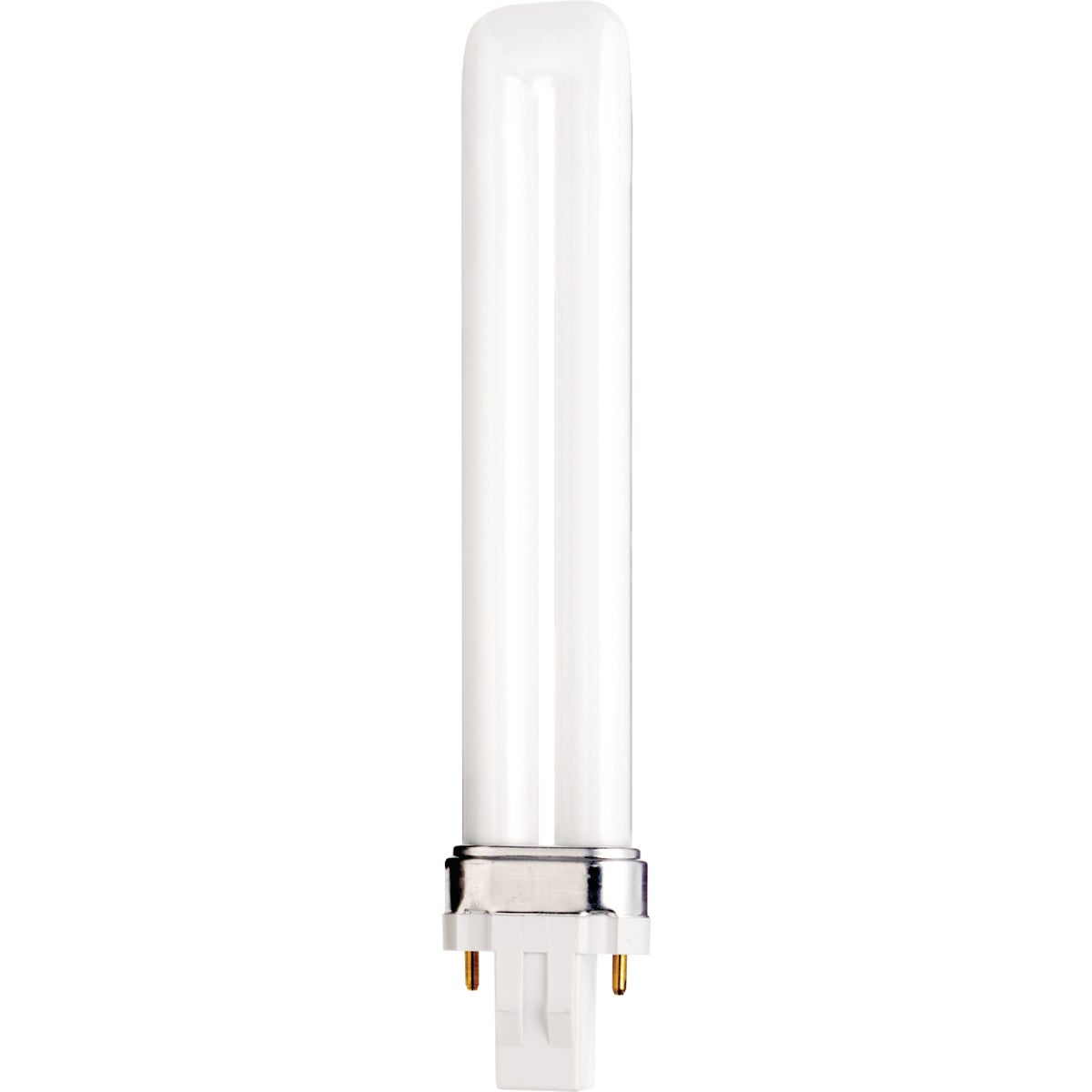 Satco 60W Equivalent Cool White GX23 Base T4 CFL Light Bulb