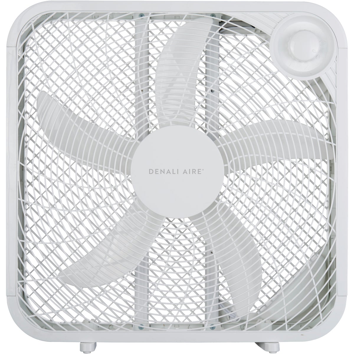 Denali Aire 20 In. 3-Speed White Weather Resistant Box Fan