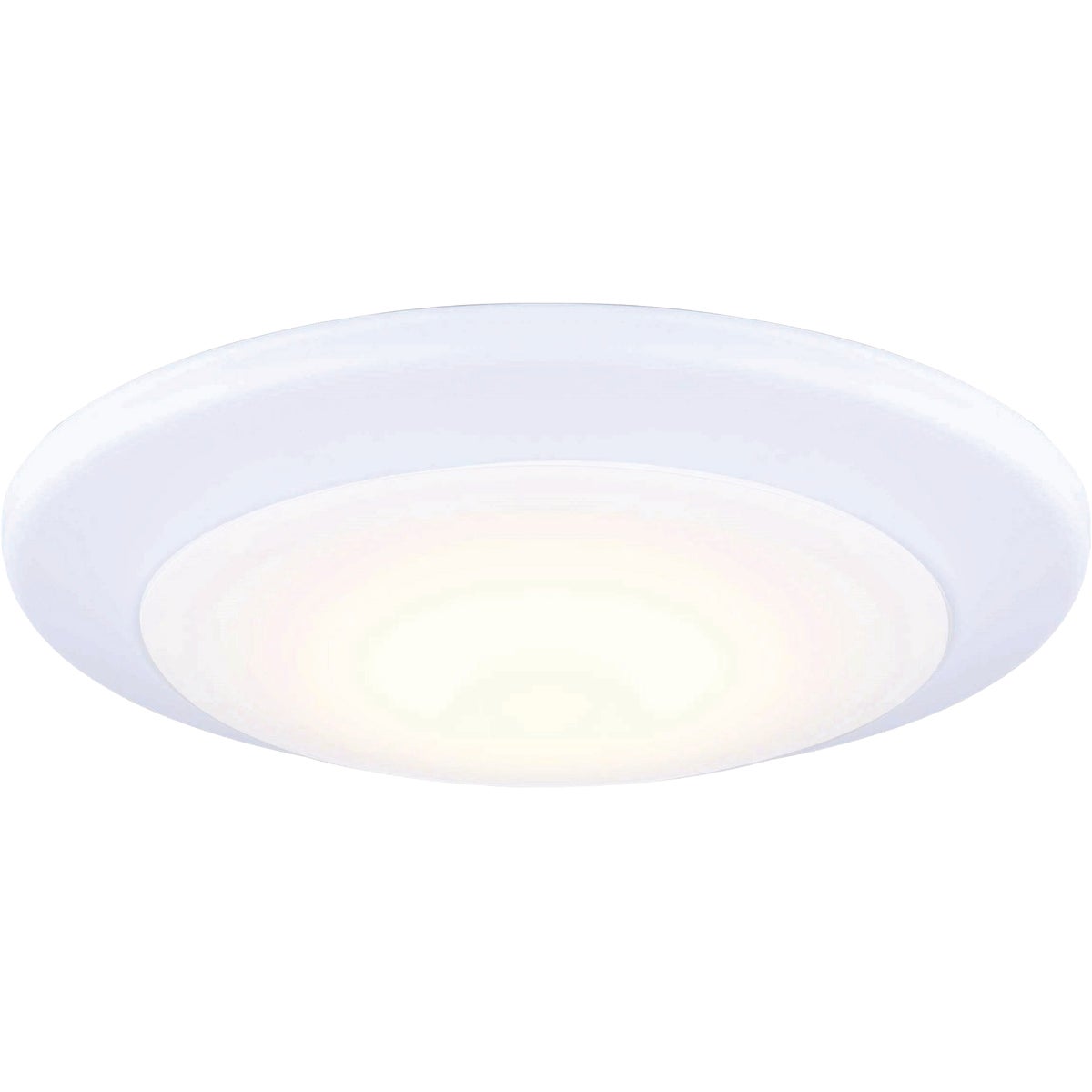 Canarm 7 In. White LED Round Disc Flush Mount Light Fixture