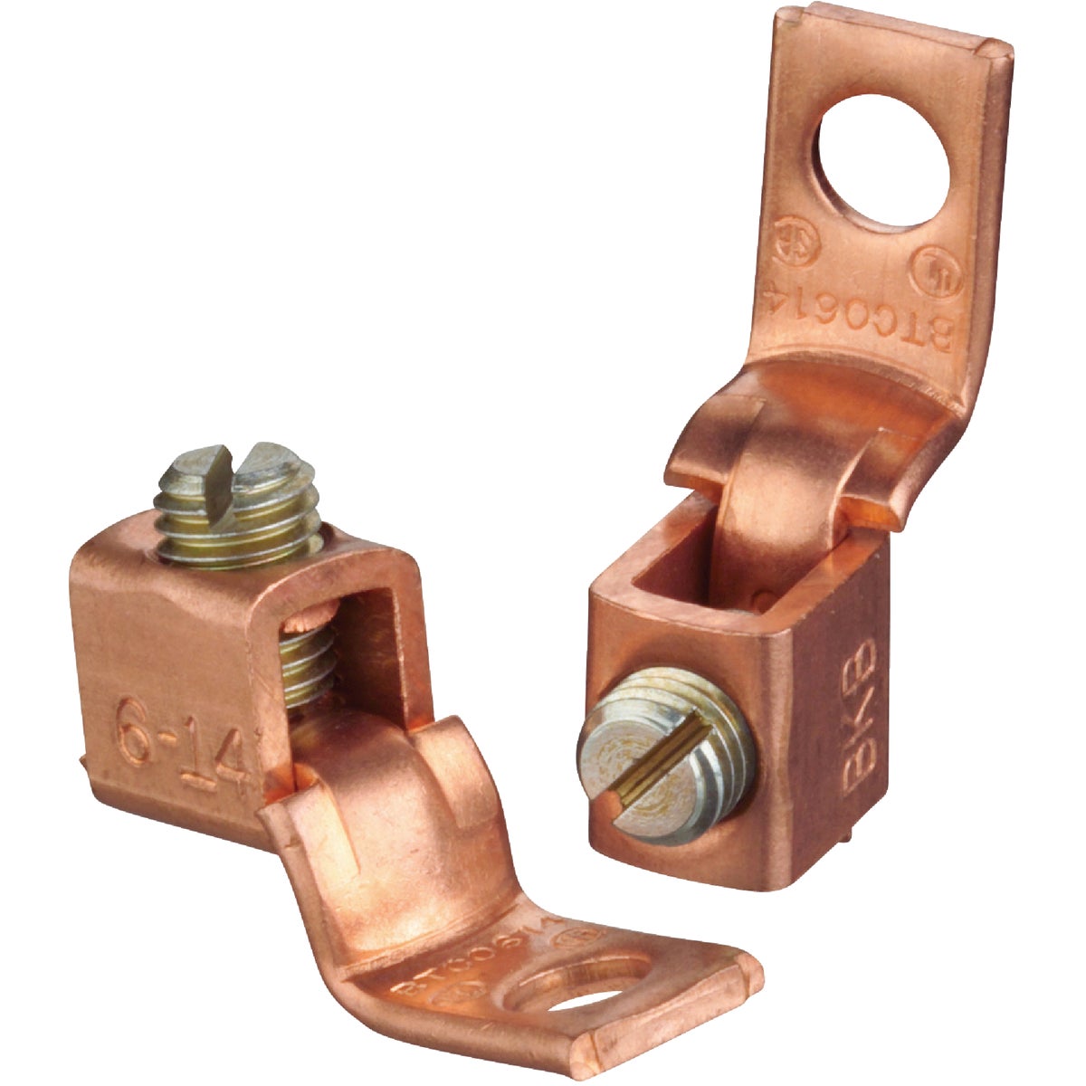 Blackburn #1/0 STR thru #2 STR Copper Lug Terminal