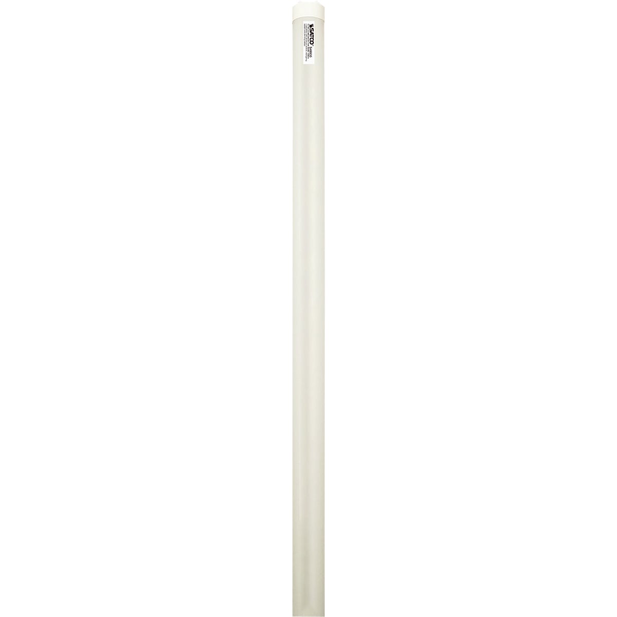 Satco 32W Equivalent 48 In. Neutral White T8 Medium Bi-Pin LED Tube Light Bulb