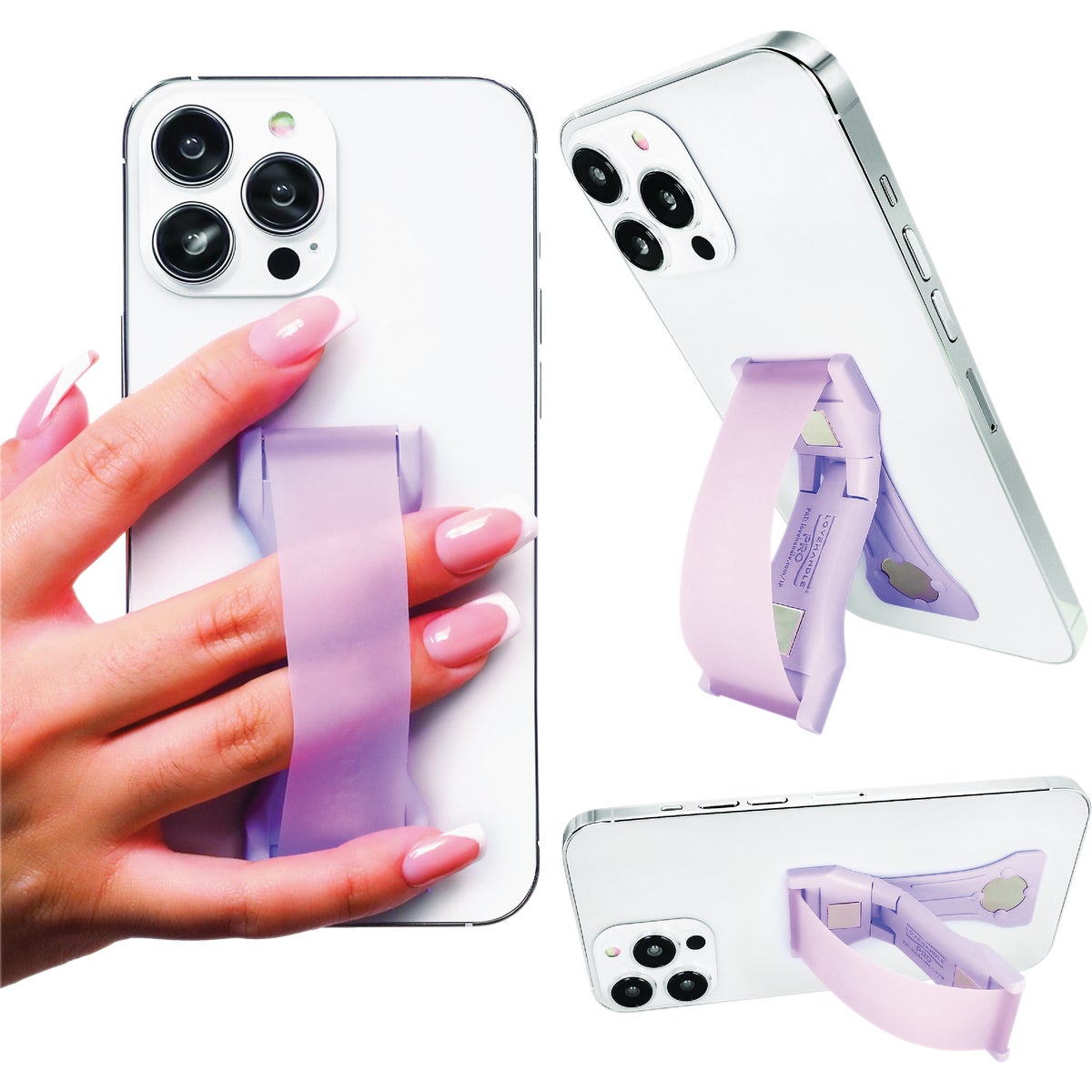 LoveHandle PRO Lavender Glow Magnetic Phone Grip