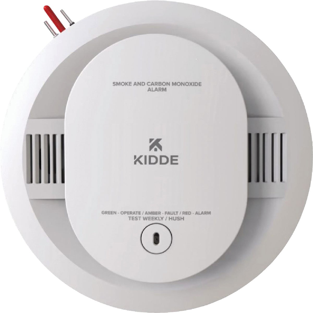 Kidde Hardwired 120V Electrochemical/Ionization Carbon Monoxide and Smoke Alarm