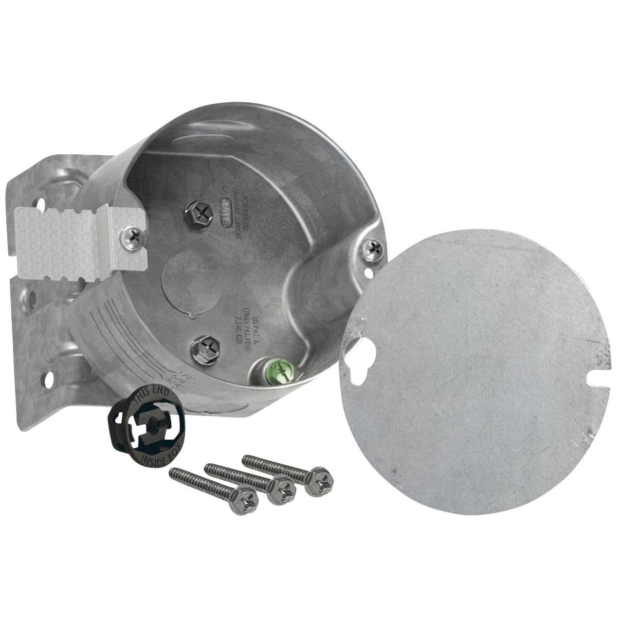 Southwire 4 in. W. 20 Cu. In. Ceiling Fan Box