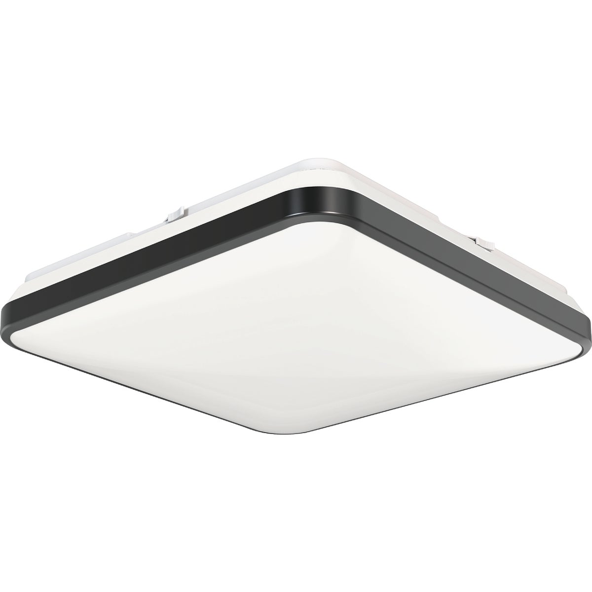 Juno 15 In. CCT LED Low Profile Square Flush Mount Light with Interchangeable Trim & Nightlight