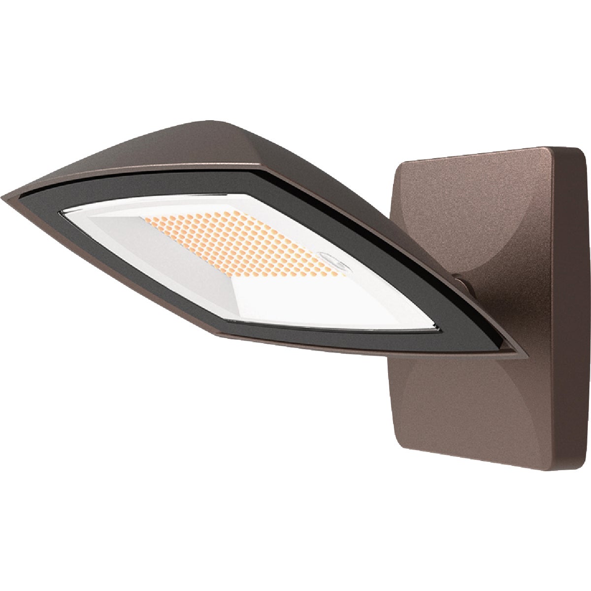 Halo Bronze Dusk to Dawn 15W LED Wall Floodlight