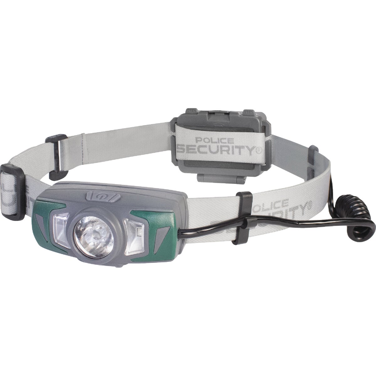 Police Security Ryder Twin Power 500 Lm. LED Headlamp