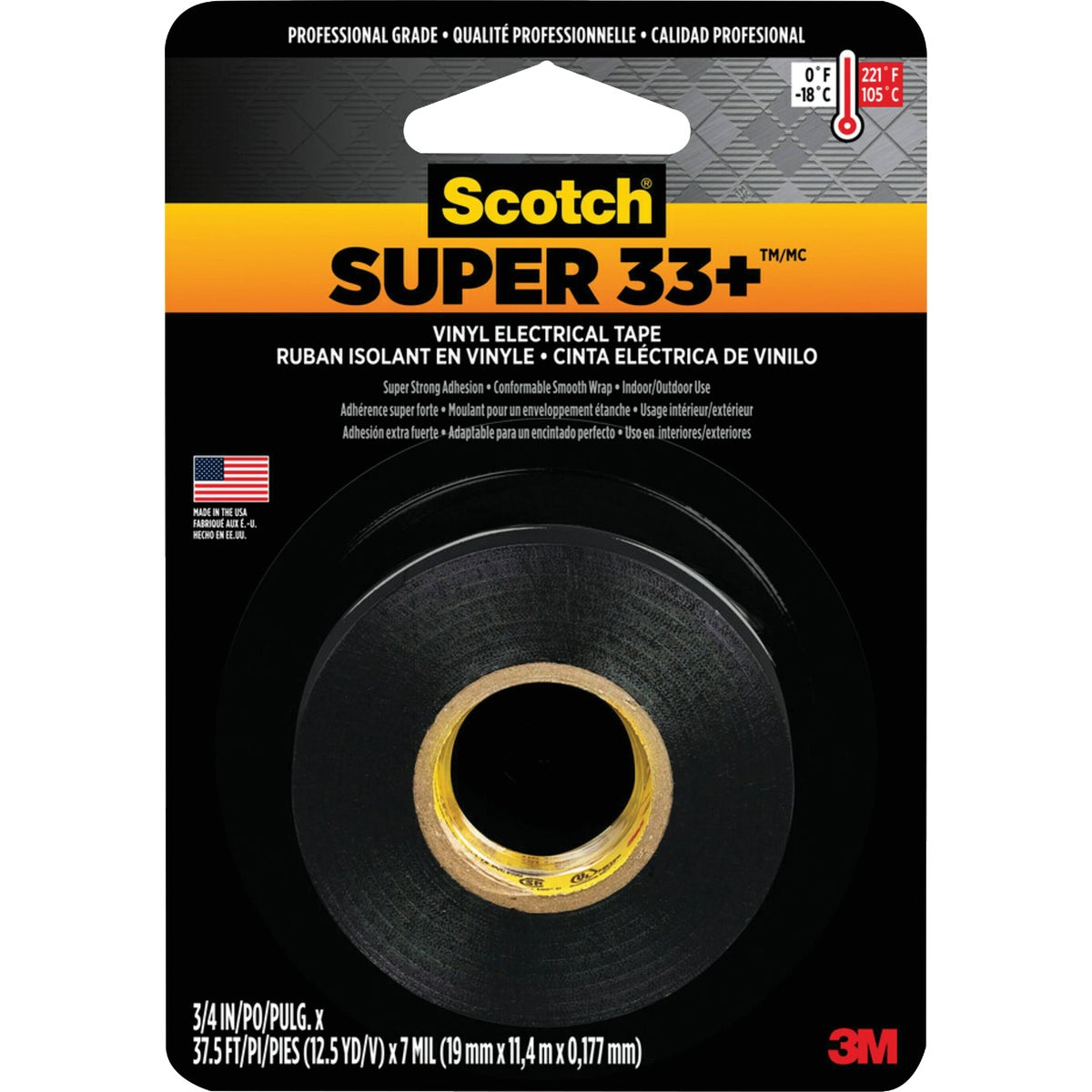 3M Scotch General Purpose 3/4 In. x 450 In. Electrical Tape
