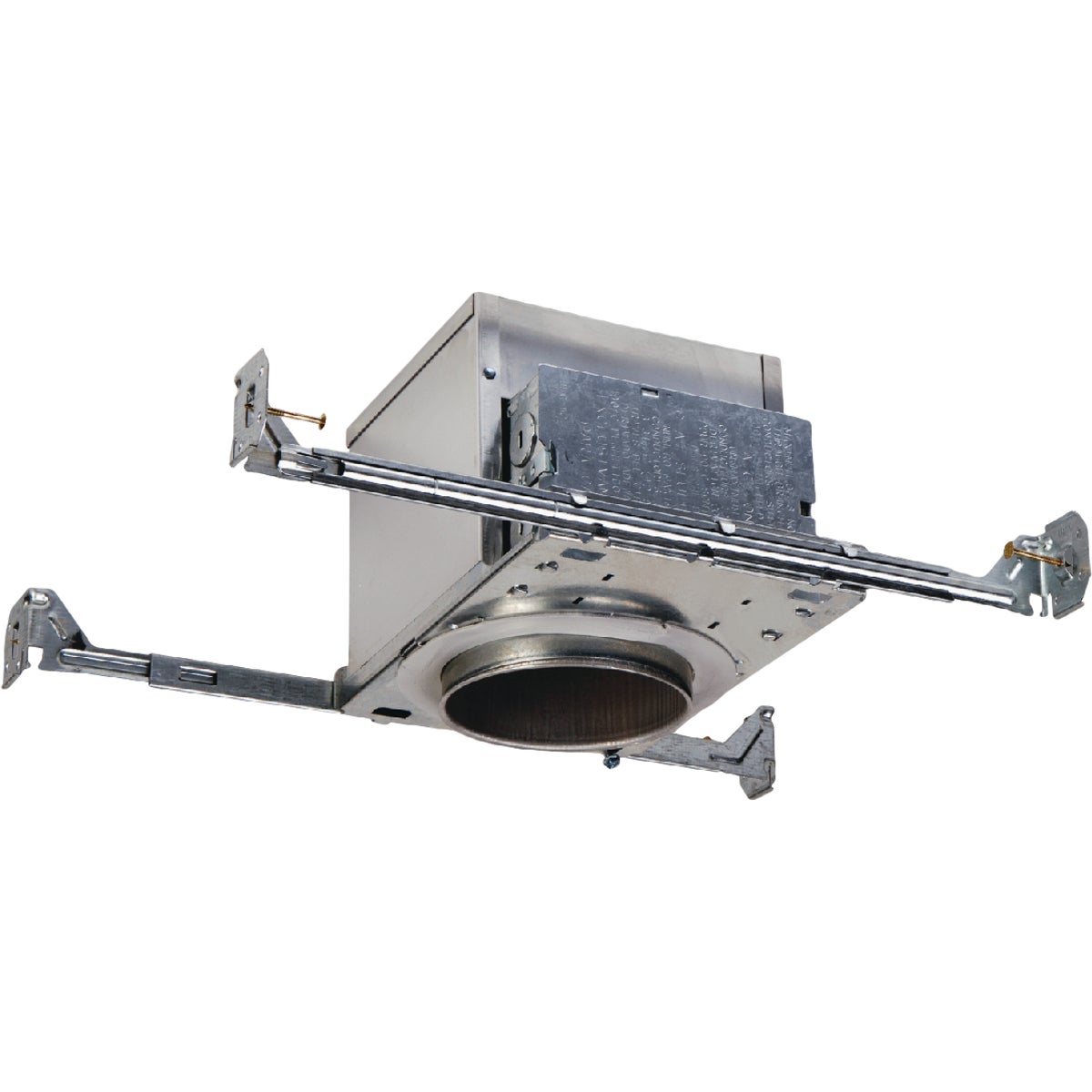 Halo Air-Tite 4 In. New Construction IC/Non-IC Rated Recessed Light Fixture with Adjustable Socket Bracket
