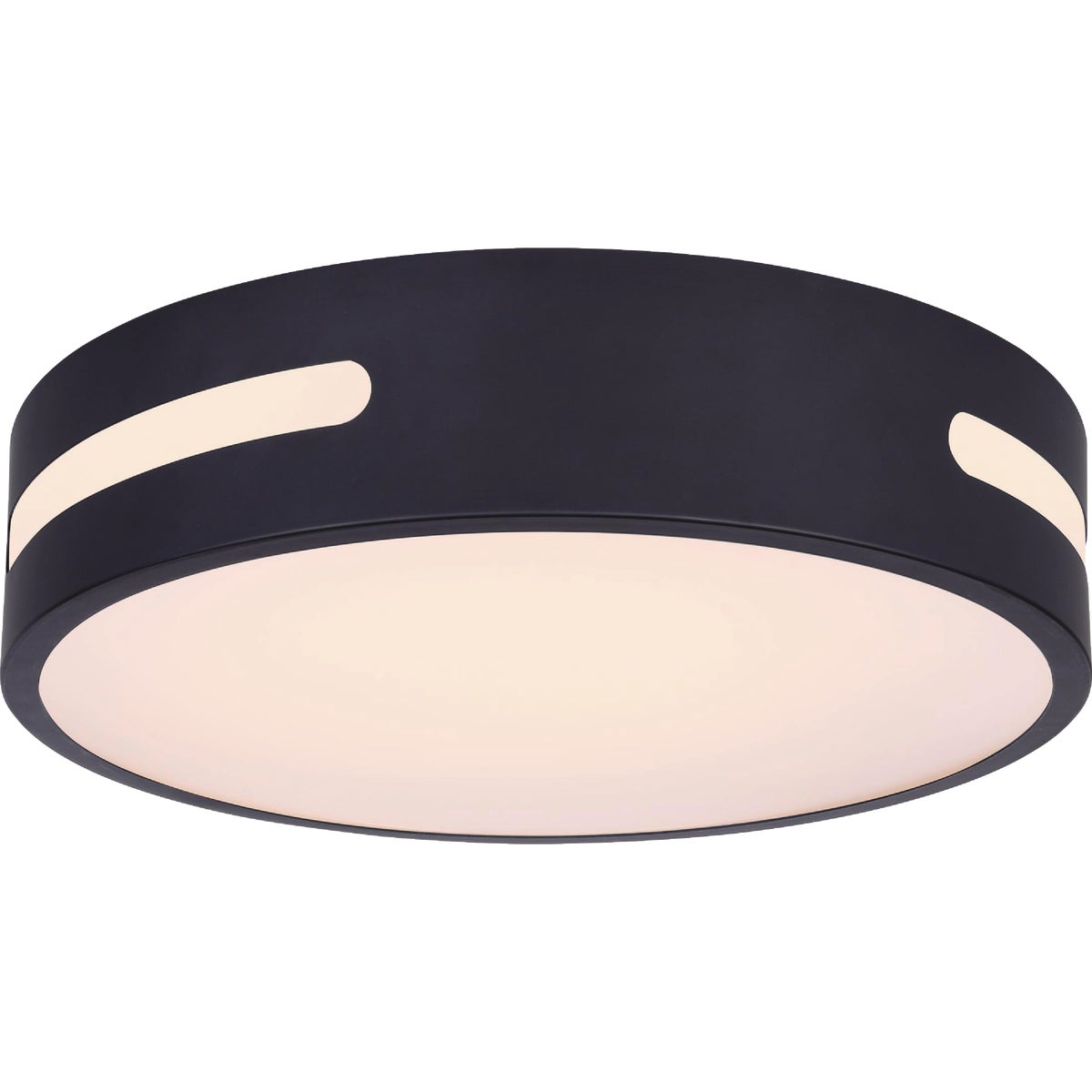 Canarm 13 In. Black Integrated LED Flush Mount Light Fixture