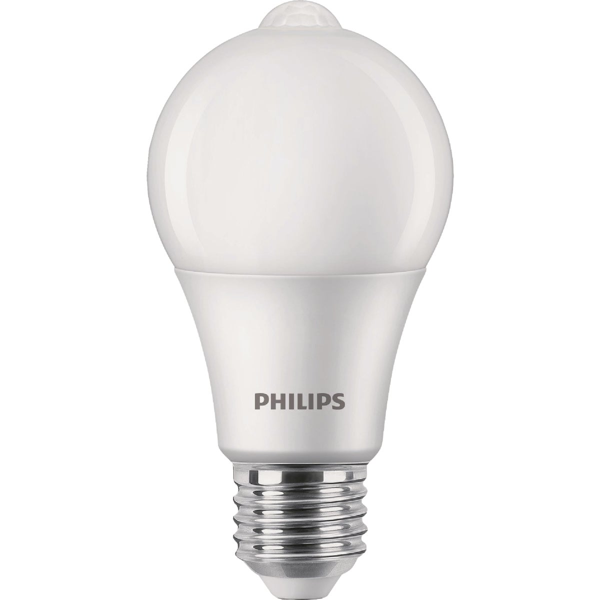 Philips 60W Equivalent Soft White A19 Medium LED Motion & Daylight Sensor Light Bulb
