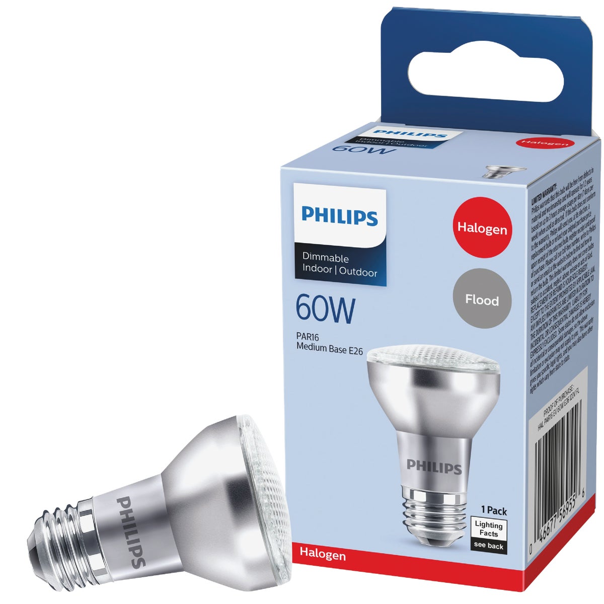 Philips PAR16 Halogen Floodlight Light Bulb
