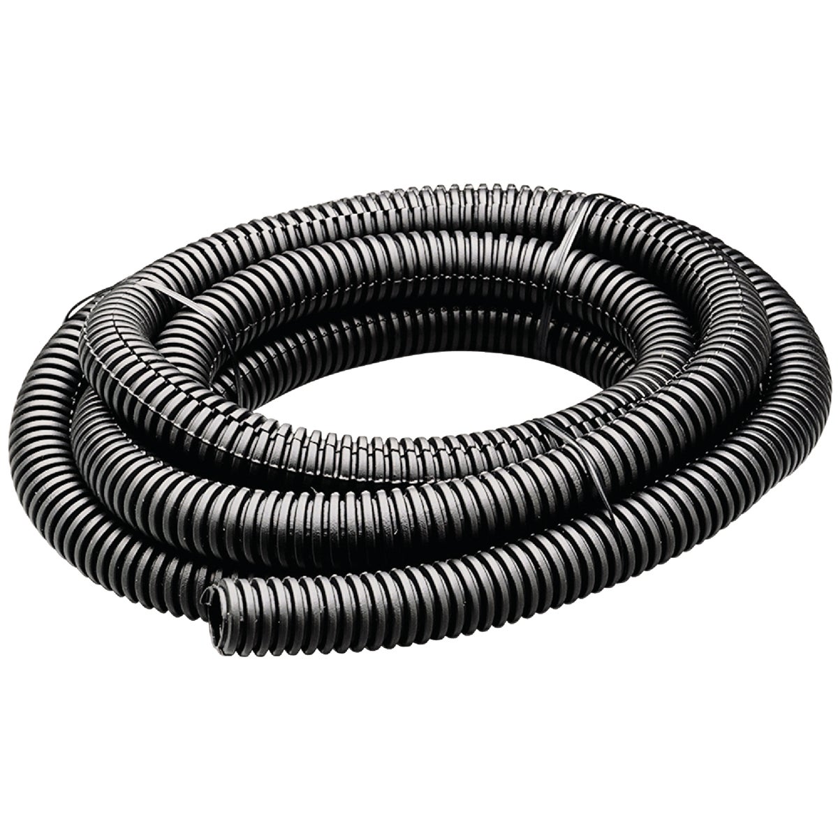 Gardner Bender 1/2 In. Dia. x 7 Ft. L. Polyethylene Black Split Flex Tubing