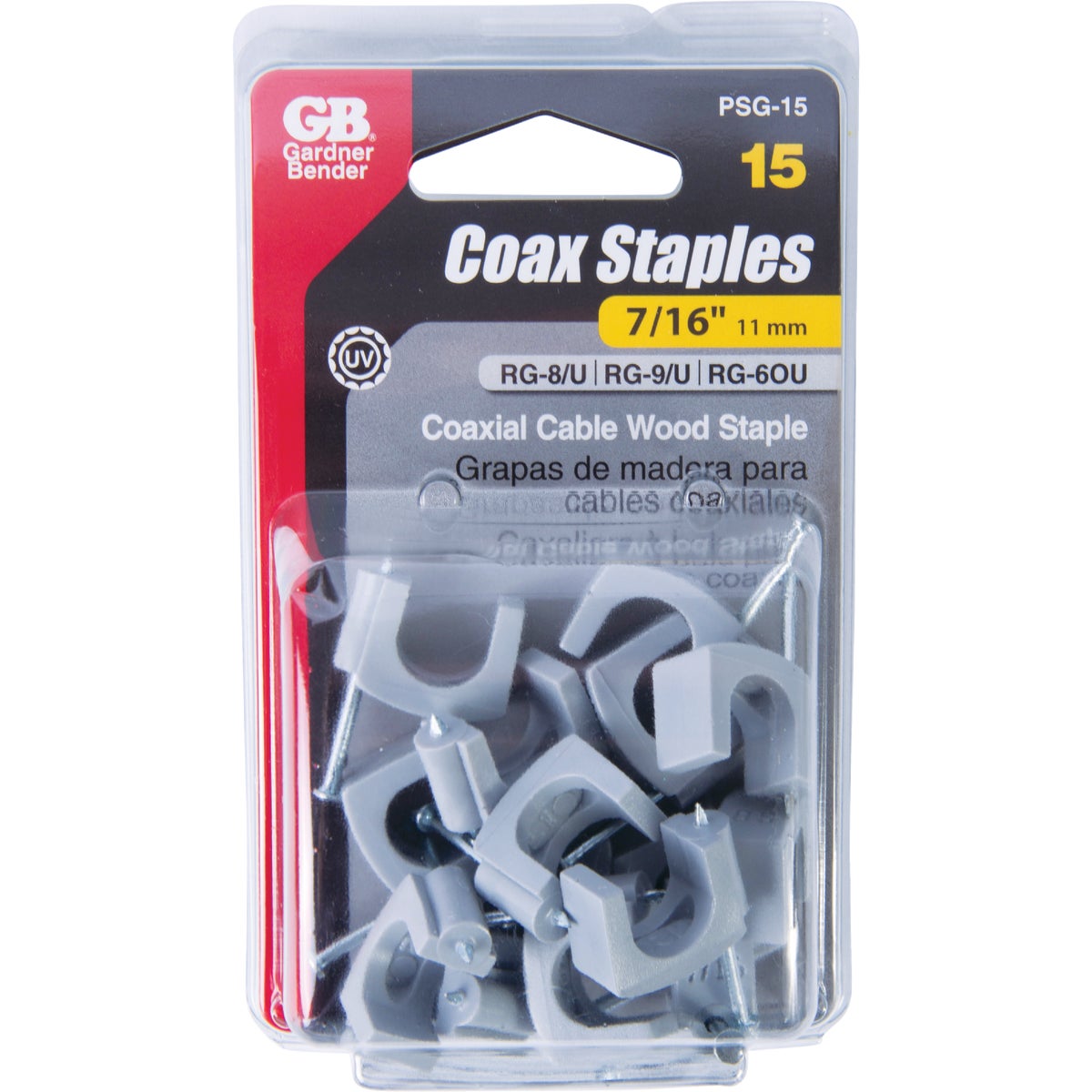 Gardner Bender UV Resistant Coaxial Cable Staple