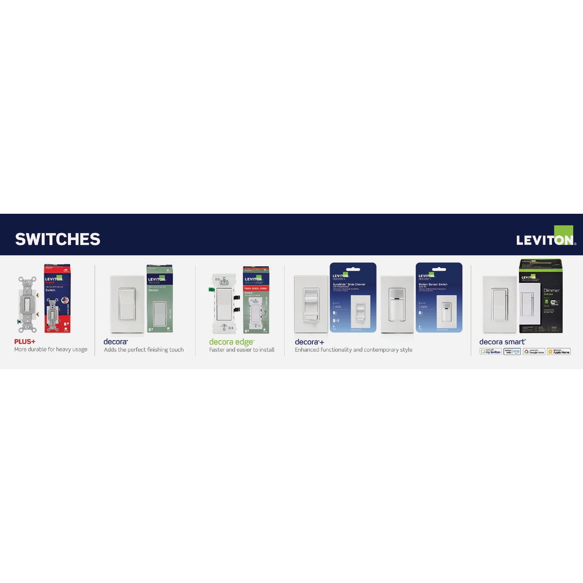 Leviton Gondola Header Sets