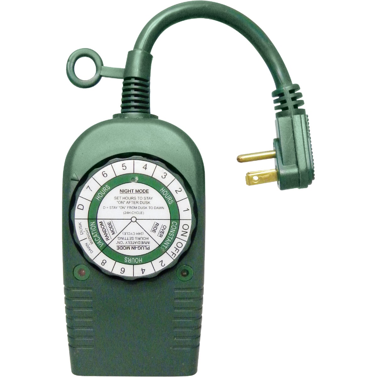 Do it 12.5A 120V 1500W Green Outdoor Timer