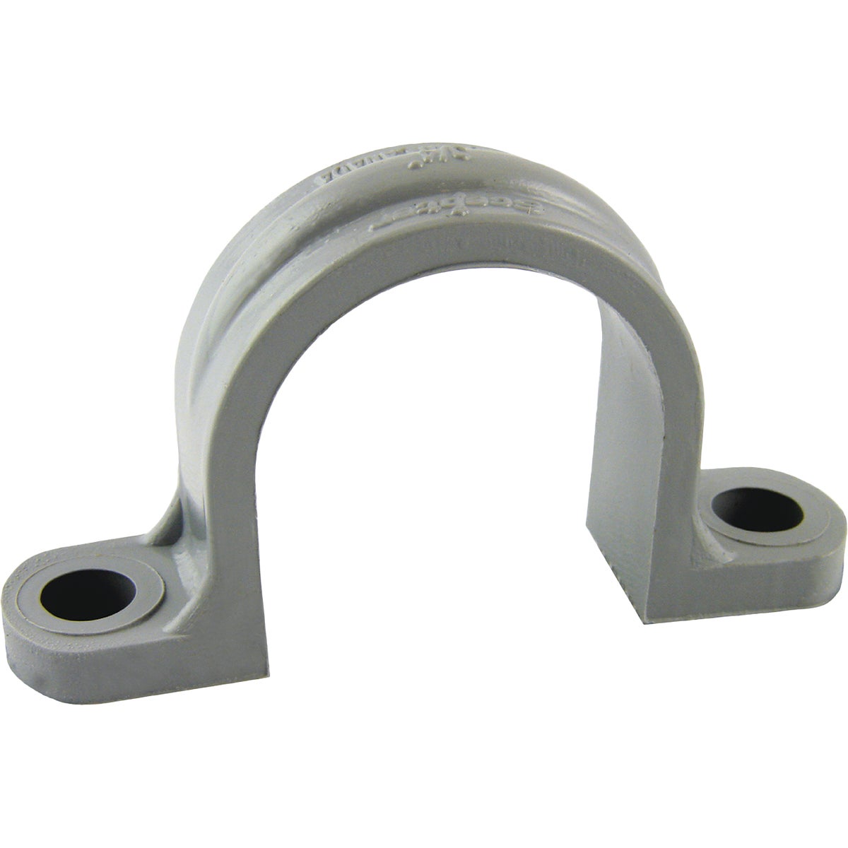 IPEX Kraloy 2 1/2 In. 2-Hole PVC Pipe Strap
