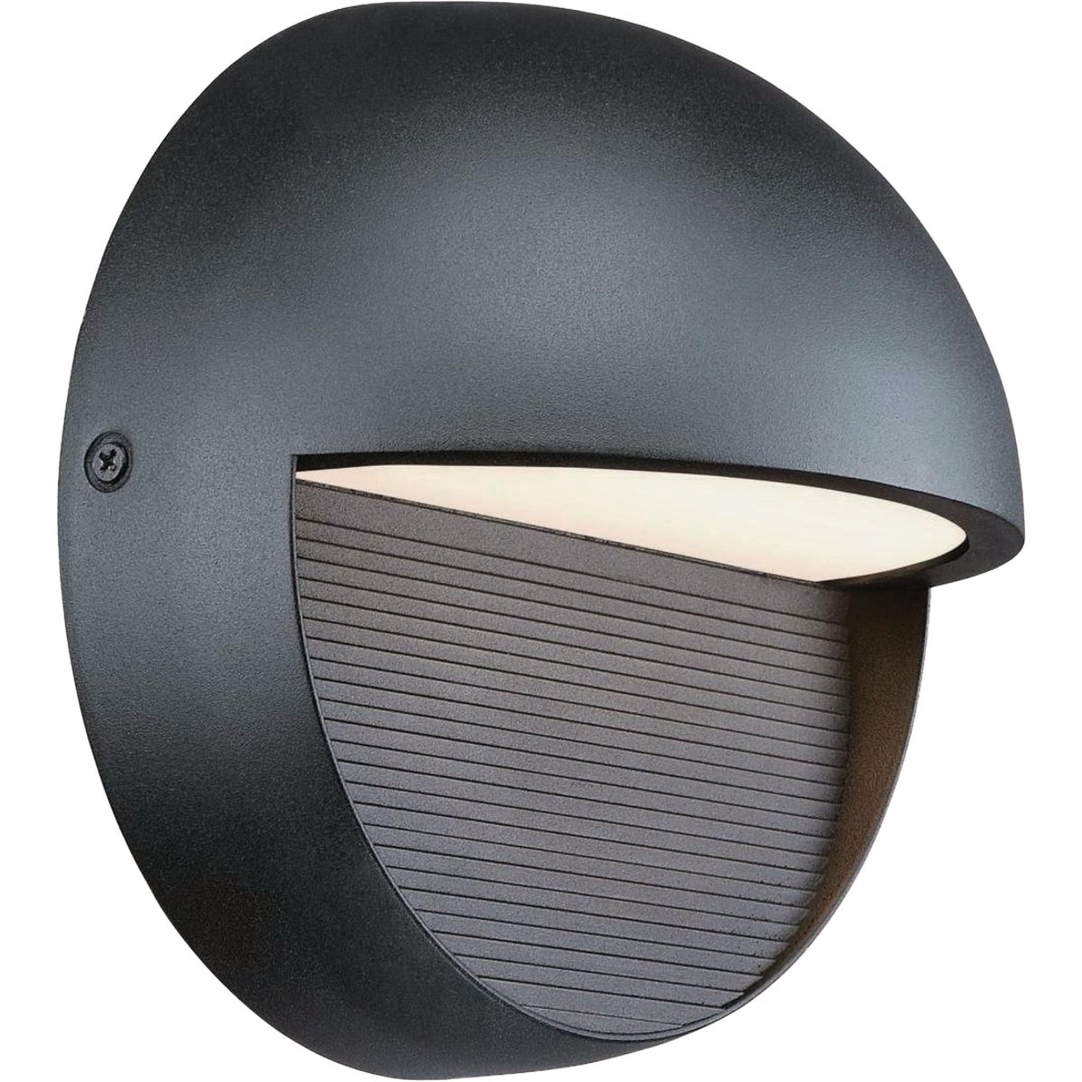 Westinghouse Winslett 1-Light LED Textures Black Dimmable Outdoor Wall Fixture