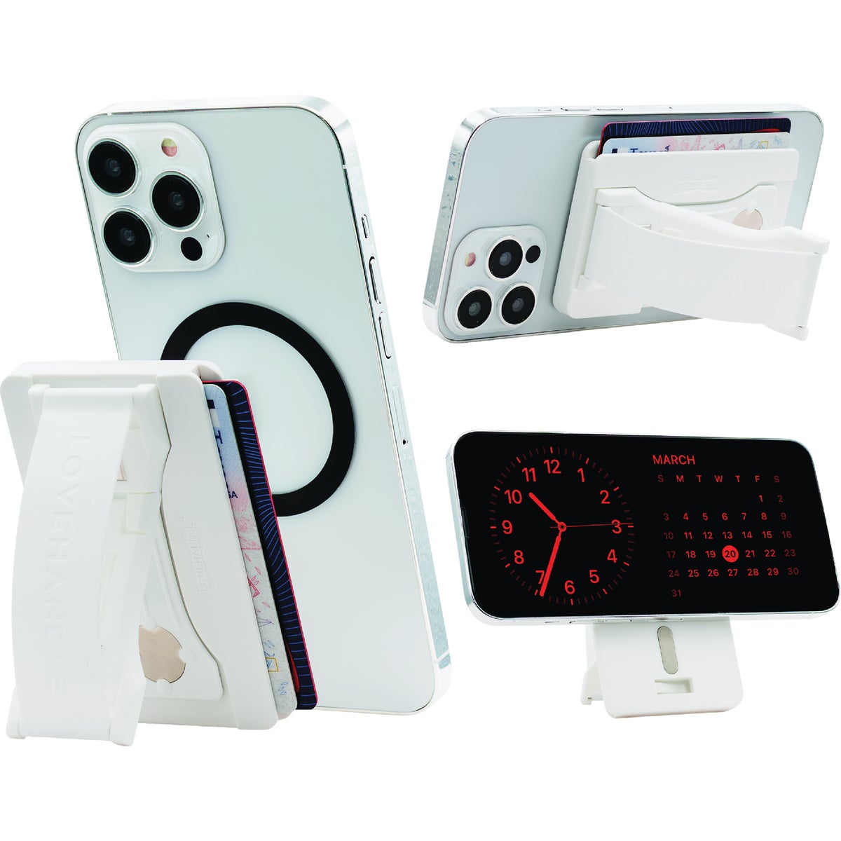 LoveHandle PRO Wallet for MagSafe White Wallet