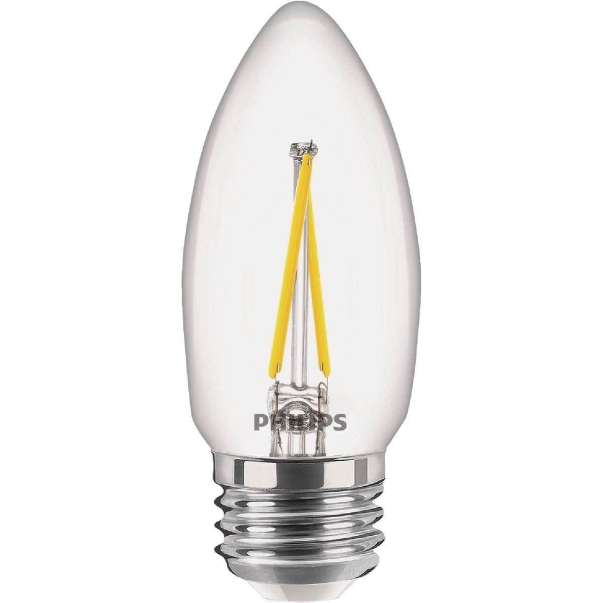Philips Ultra Definition 40W Equivalent Daylight B11 Medium LED Decorative Light Bulb (3-Pack)