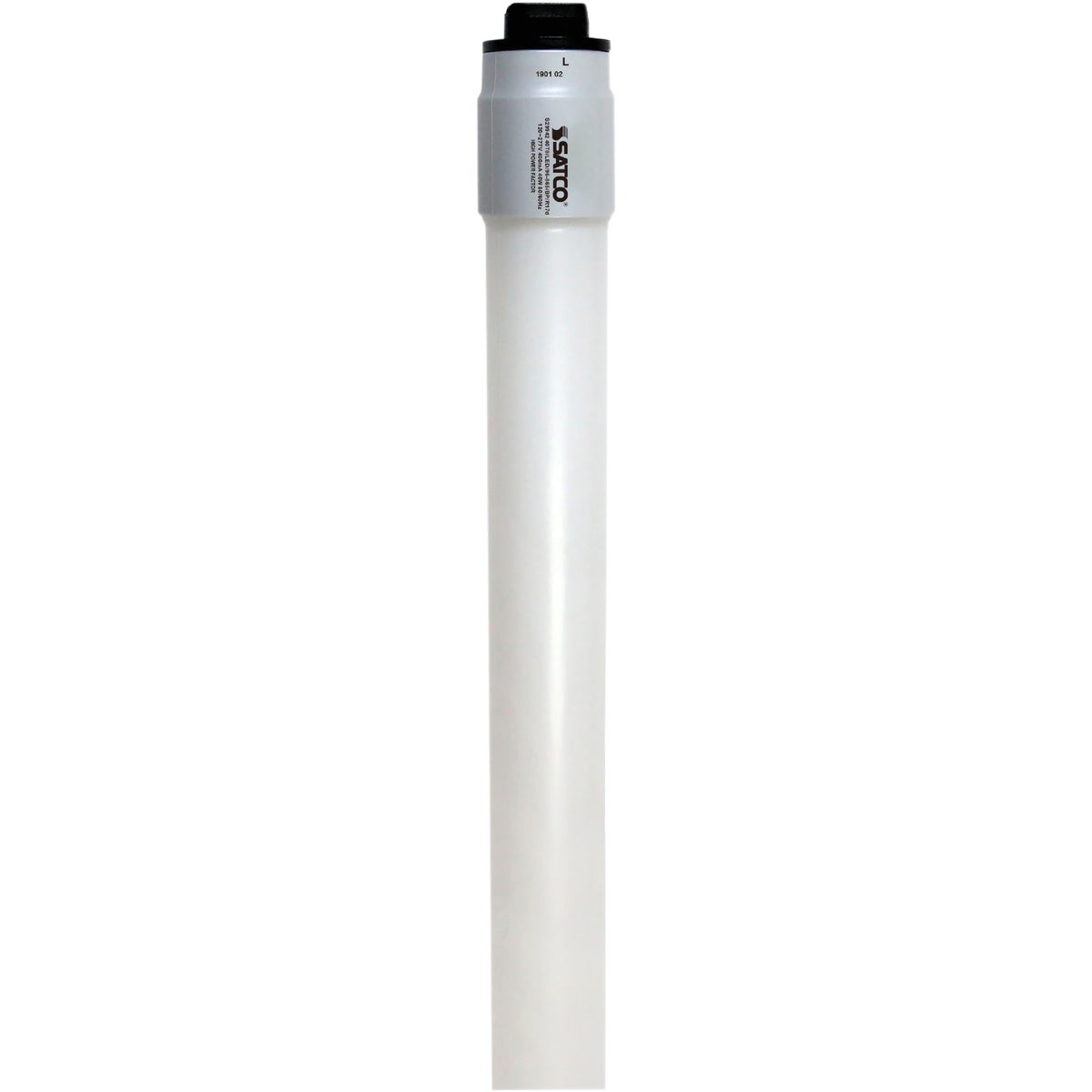 Satco 110W Equivalent 96 in. Daylight T8 Recessed Double Contact LED Tube Light Bulb