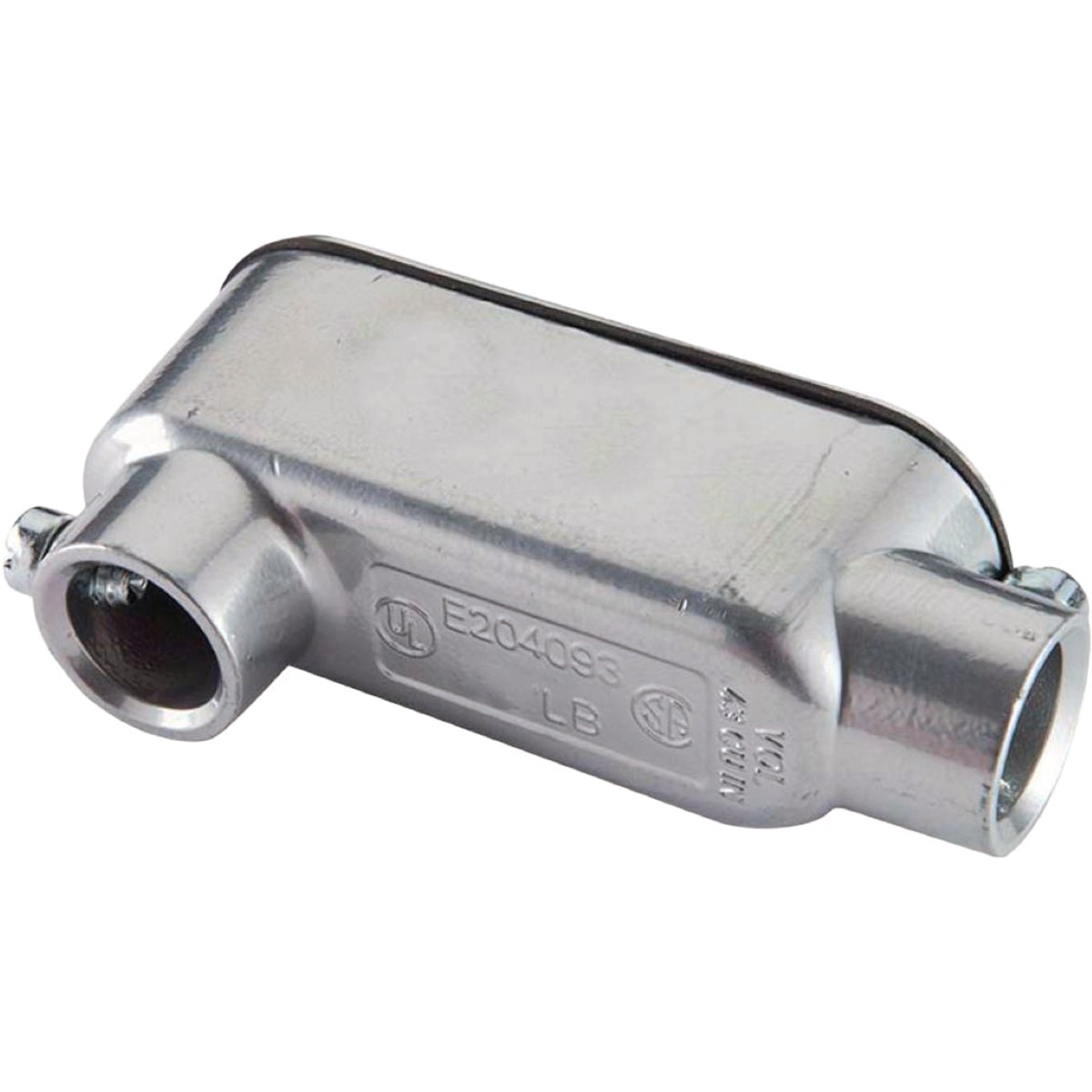 Halex 3/4 In. Aluminum EMT Set Screw Type LB Conduit Body