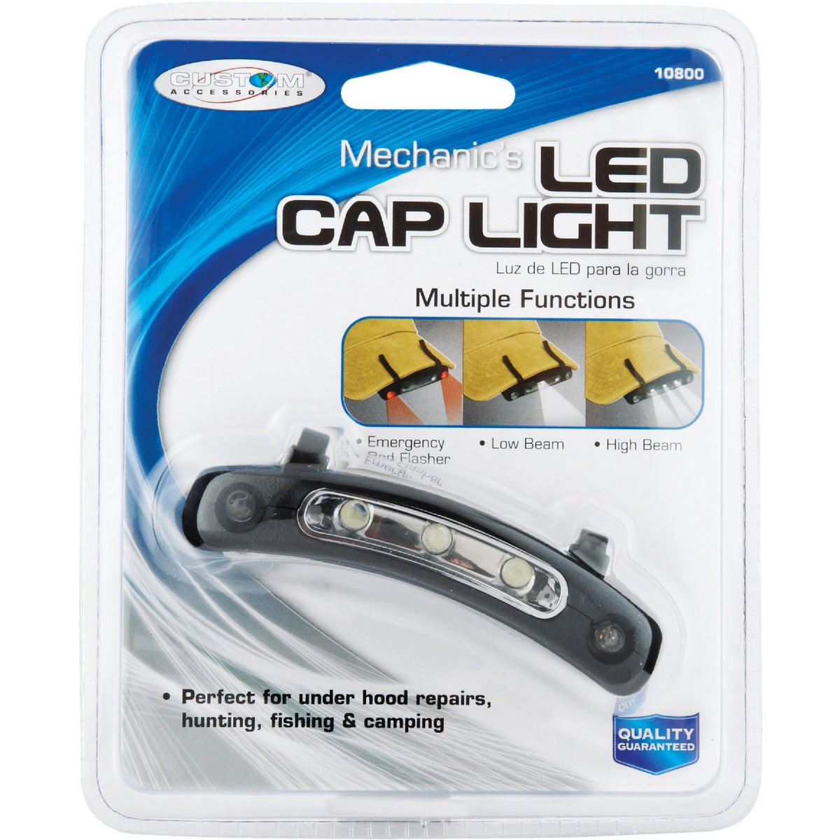 Custom Accessories Mechanic's LED Cap Clip-On Light