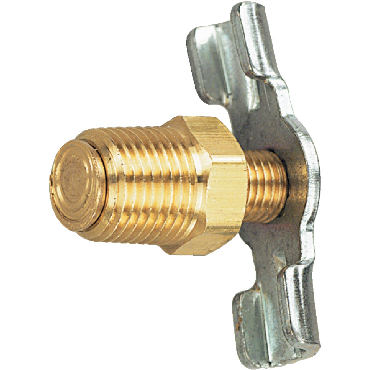 Tru-Flate 1/8 In. NPT Air Line Drain Cock