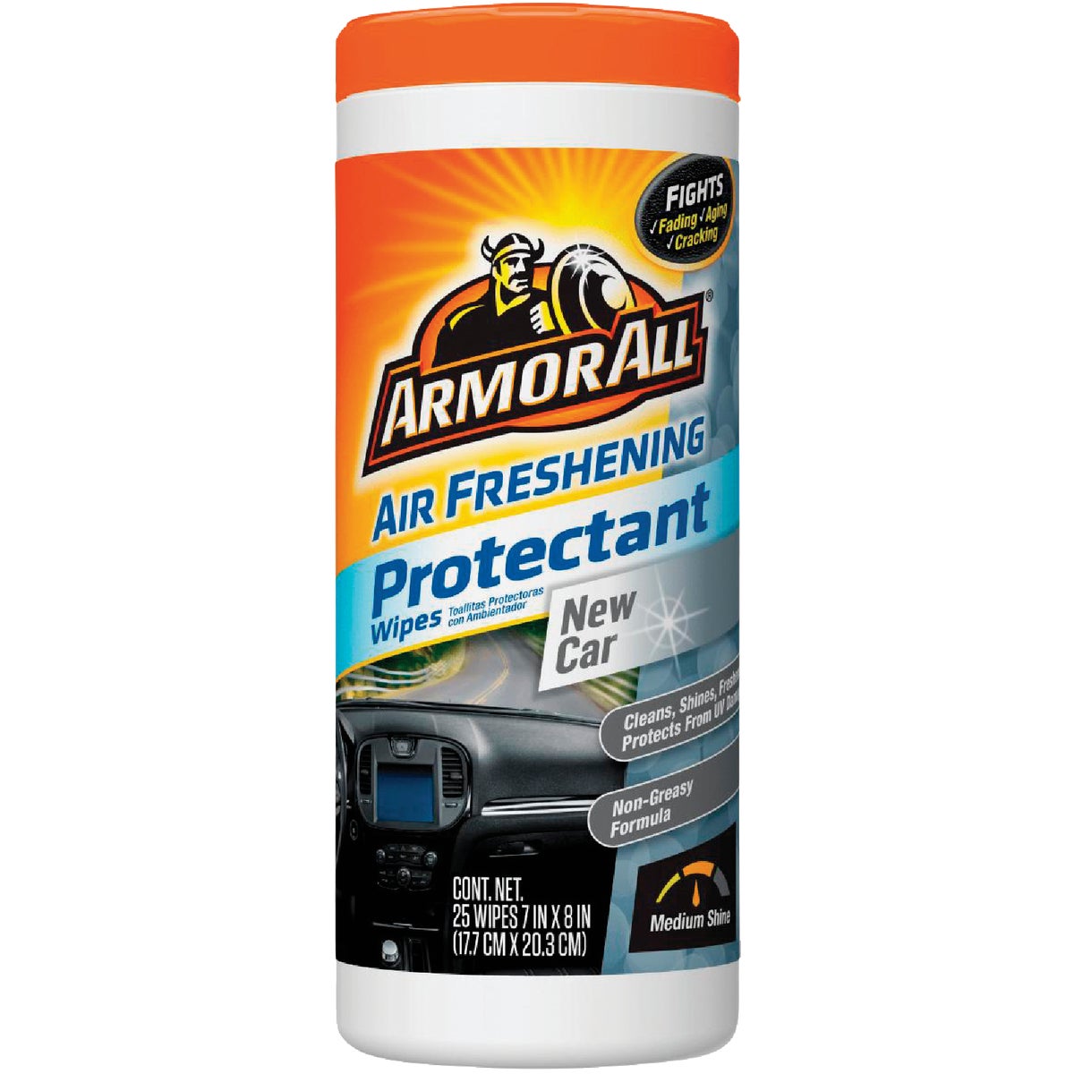 Armor All New Car Scent Air Freshening Protectant Wipe (25-Count)