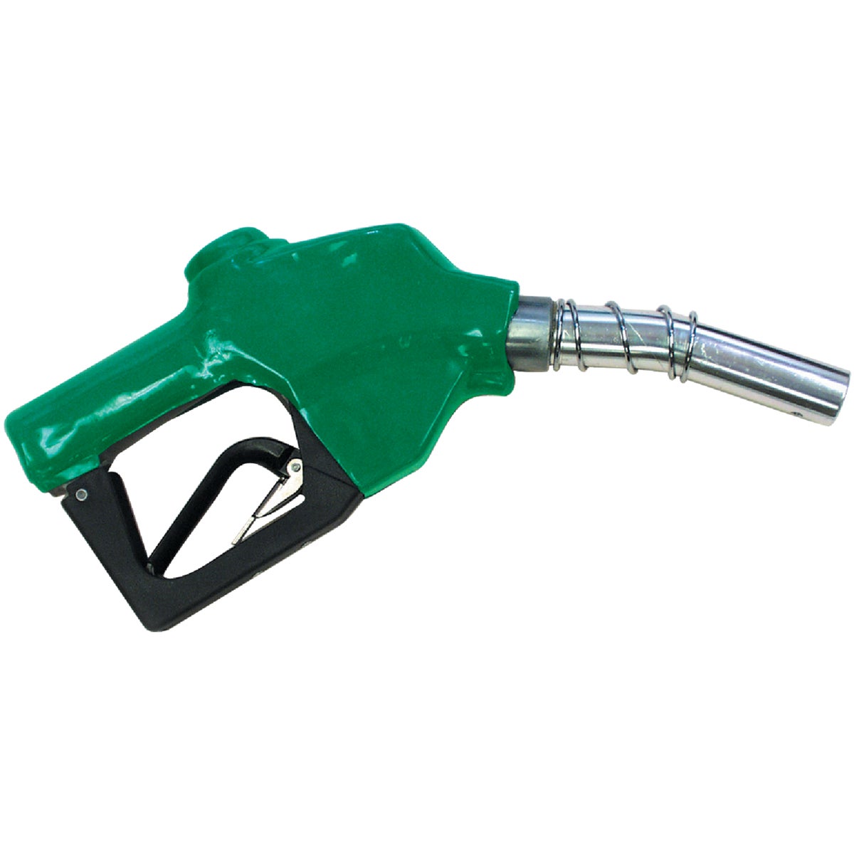 Apache 1 In. Spout Auto Shut-Off Diesel Fuel Nozzle, Green