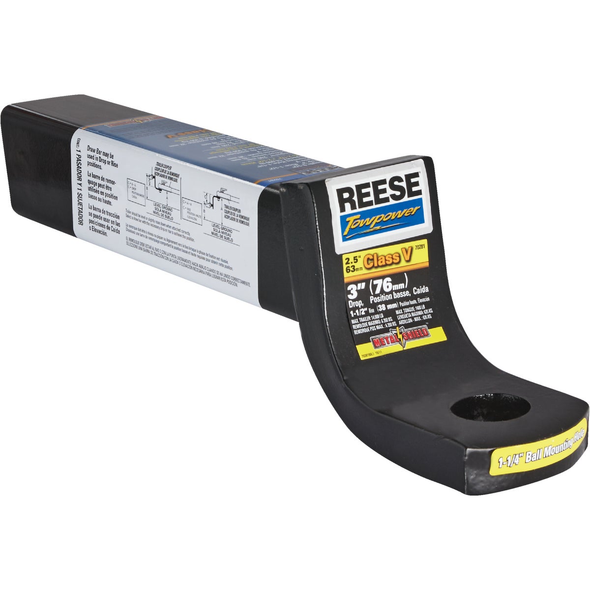 Reese Towpower Heavy-Duty Hitch Draw Bar