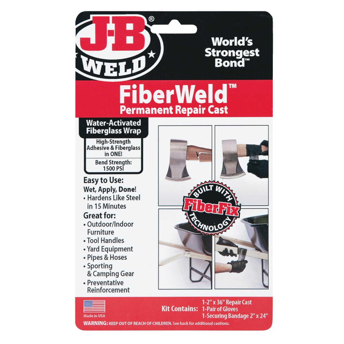 J-B Weld FiberWeld Permanent Repair Tape