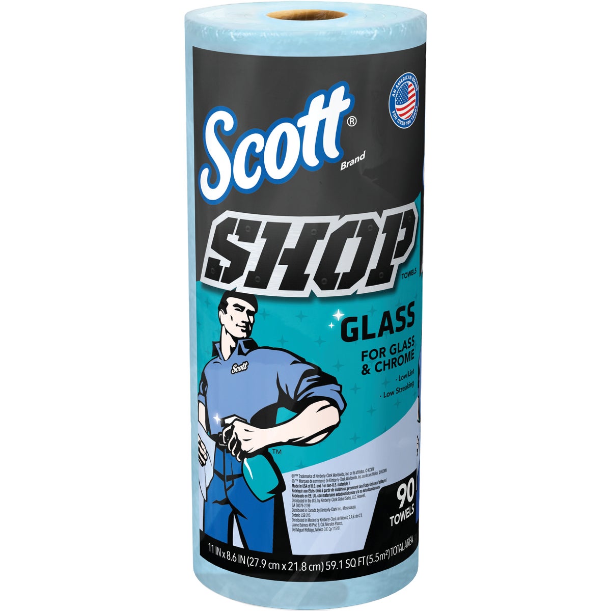 Scott 11 In. W x 8.6 In. L Glass Shop Towel (90-Count)