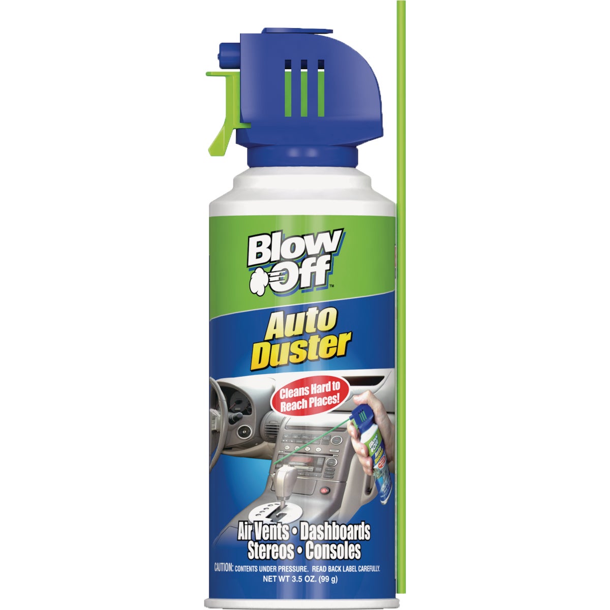Blow Off 3.5 Oz. Auto Interior Cleaner and Duster
