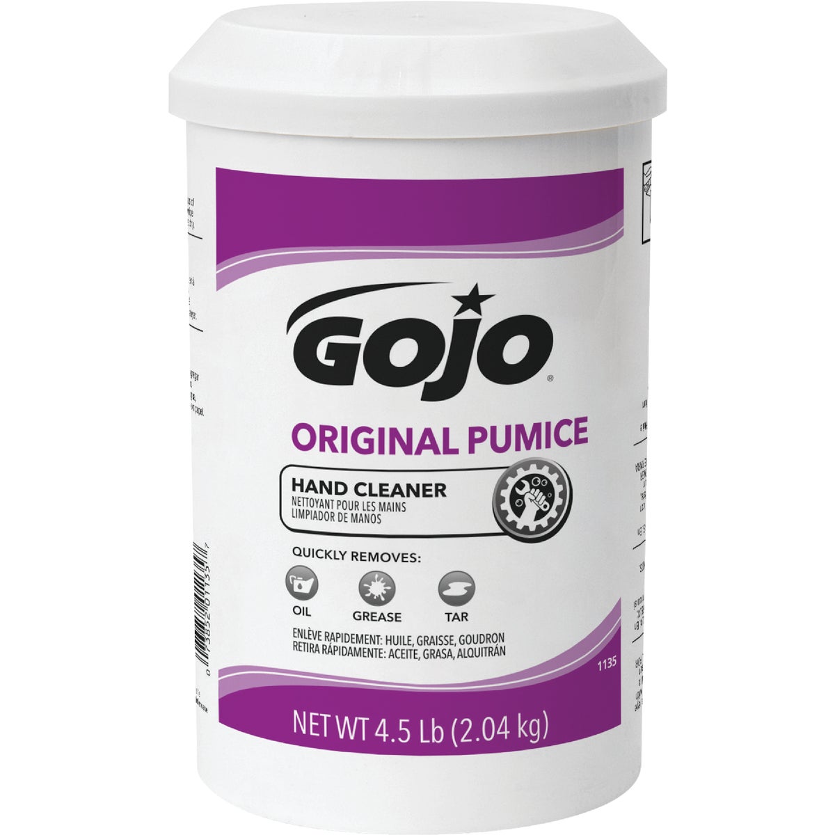 GOJO Original Pumice 4.5 Lb. Crme-Style Hand Cleaner