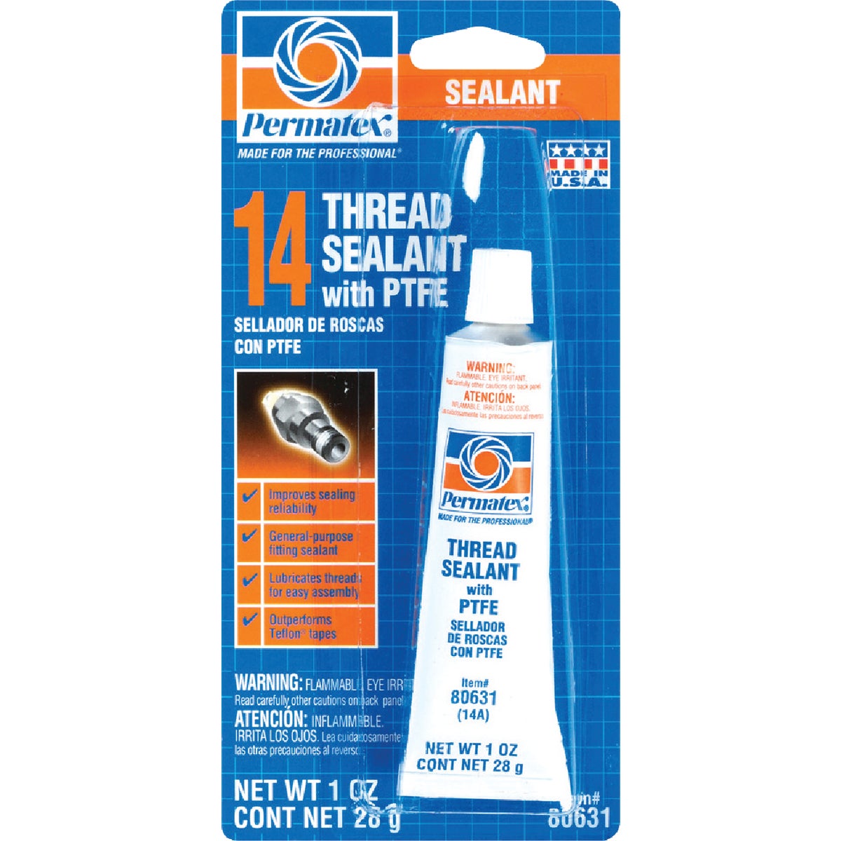 PERMATEX Thread Sealant with PTFE