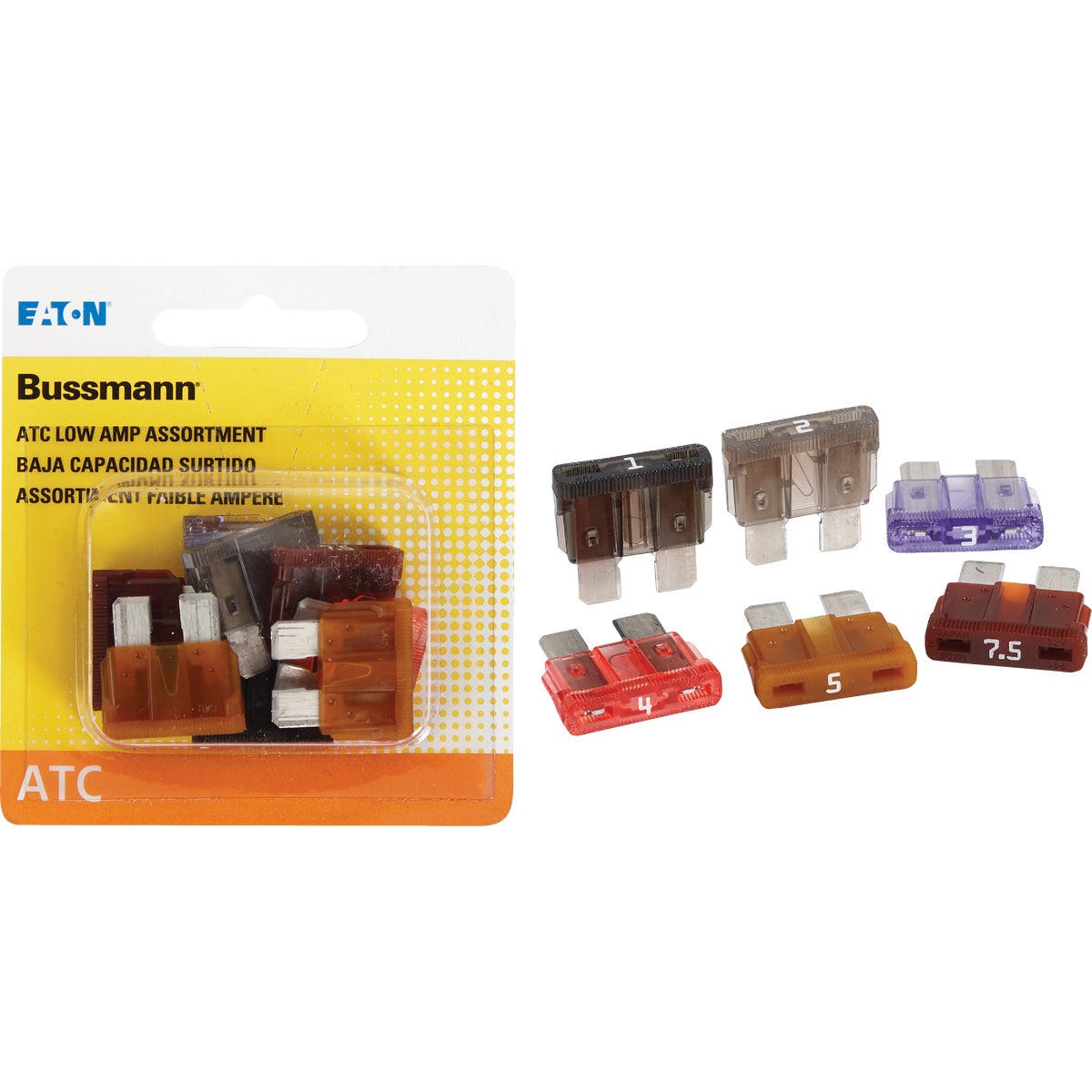 Bussmann ATC Low Amp Fuse Assortment